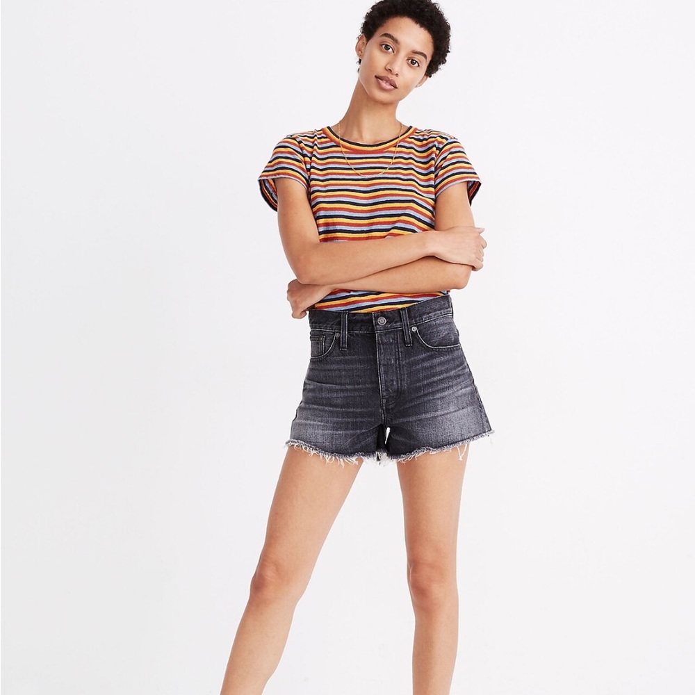 Like New Madewell Relaxed Denim Shorts in Calverley Wash Size 28